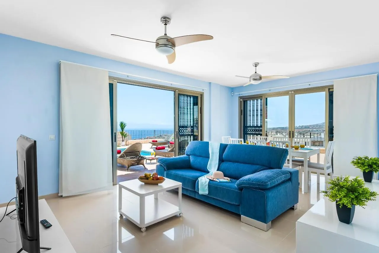 Torviscas Sunset Villa 4 Rooms & Private Jacuzzi Costa Adeje  Spain
